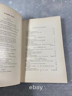 Musée Américaine Vol Journal. 2 Première Édition 1902 New York Histoire Naturelle Scarce