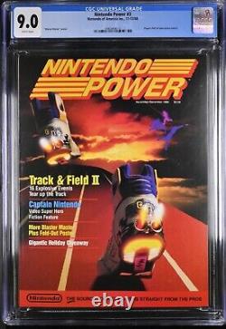 NINTENDO POWER ? Numéro 1, 2, 3, 4, 5, 6, Magazines Finale CGC Notés 8.5 9.2 9.6