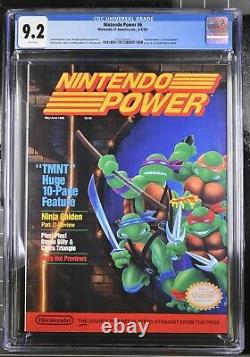 NINTENDO POWER ? Numéro 1, 2, 3, 4, 5, 6, Magazines Finale CGC Notés 8.5 9.2 9.6