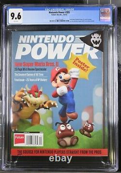 NINTENDO POWER ? Numéro 1, 2, 3, 4, 5, 6, Magazines Finale CGC Notés 8.5 9.2 9.6