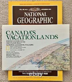 National Geographic Juin 1985 Numéros Mensuels Avecsupp Like New Mint Condition