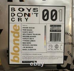 New Frank Ocean Boys Dont Cry Blonde Magazine Numéro 1 Non Opéminé