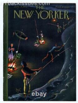 New Yorker Magazine Juin 26 1948 Shirley Jackson The Lottery 1ère Édition Vfnm