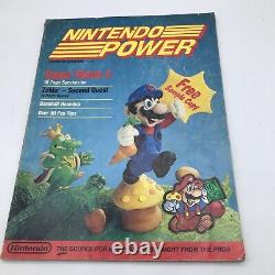 Nintendo Power #1 1988 ÉDITION PREMIÈRE Super Mario 2 & Zelda / Pas de Poster DESCRIPTION