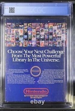 Nintendo Power #1 CGC 3.0 Super Mario Bros Magazine 1988 Premier numéro avec affiche