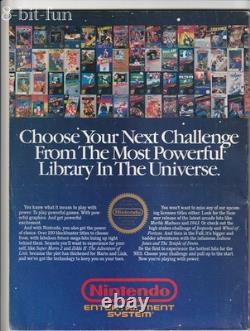 Nintendo Power #1 Premier Numéro Juillet/Août 1988 Complet avec Affiche et Tous les Inserts