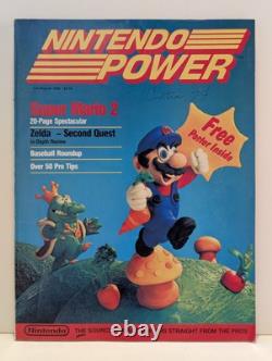 Nintendo Power #1 Premier numéro Juillet/Août 1988 Affiche jointe et tous les inserts