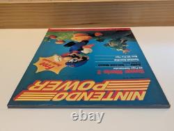 Nintendo Power #1 Premier numéro Juillet/Août 1988 Affiche jointe et tous les inserts