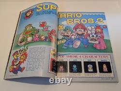 Nintendo Power #1 Premier numéro Juillet/Août 1988 Affiche jointe et tous les inserts