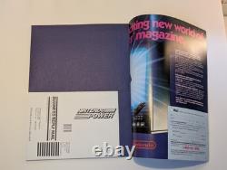 Nintendo Power #1 Premier numéro Juillet/Août 1988 Affiche jointe et tous les inserts