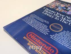 Nintendo Power #1 Premier numéro Juillet/Août 1988 Affiche jointe et tous les inserts