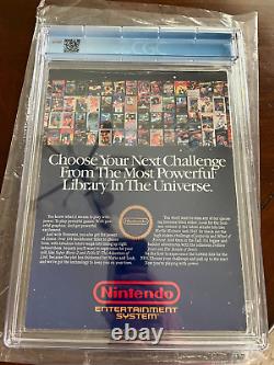 Nintendo Power Magazine #1 CGC 5.5 Pages Blanches Première Édition