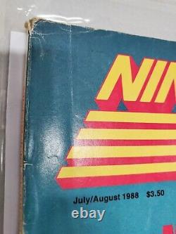 Nintendo Power Magazine #1 Premier Numéro Avec Poster Juillet/août 1988