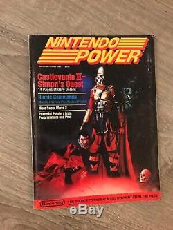Nintendo Power Magazine 1988 Vol 1 Juillet / Août Vol 2 Sept / Oct Vol 3 Nov / Dec Lot