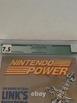 Nintendo Power Magazine 50 1993 L'éveil De Zelda Link Gradué Cgc 7,5