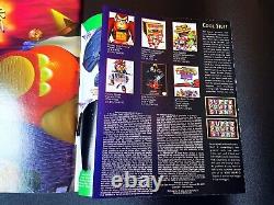Nintendo Power Magazine # 88 1996 Super Mario 64 N64 Affiche Debut Turok Rare Nouveau