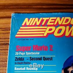 Nintendo Power Magazine Complète Poster Inserts Super Mario 2 Juillet Août 1988