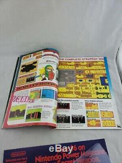 Nintendo Power Magazine Numéro 1 Mailer Complet, Lettre De Membre Du Club, Carte Affiche