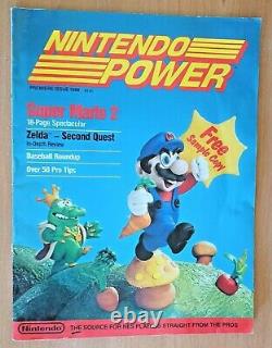 Nintendo Power Magazine Numéro 1 Premier Numéro 1988 Version La Plus Ancienne Nice Rare