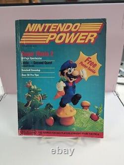 Nintendo Power Magazine Numéro 1 Super Mario 2 1988 Avec Affiche Originale