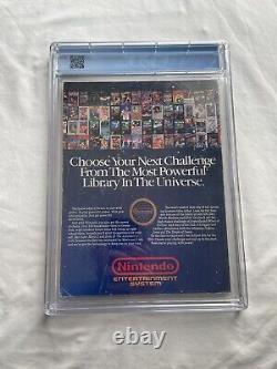Nintendo Power Numéro 1 CGC 3.5 Juillet/Août 1988 Super Mario 2 Inserts & Poster Vtg
