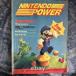 Nintendo Power Numéro 1 Copie d'Échantillon Gratuite Première Édition Mario 1988