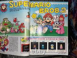 Nintendo Power Numéro 1 Copie d'Échantillon Gratuite Première Édition Mario 1988