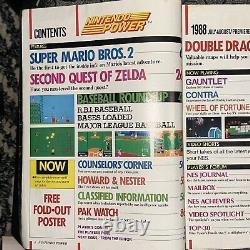 Nintendo Power Numéro 1 Copie d'Échantillon Gratuite Première Édition Mario 1988