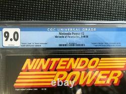 Nintendo Power Volume 2 Cgc 9.0 Septembre/octobre 1988 One-of-a-kind