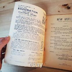 Nouveaux Mondes Fiction du Futur Vol. 1 No. 1 1ère Édition 1946 Éd. Pendulum rare