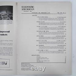 Novembre 1950 Magazine SCIENTIFIC AMERICAN Simple Simon Premier Ordinateur Domestique / IA