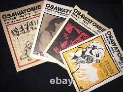 OSAWATOMIE 1975/76 Organisation du Weather Underground Avec Ho Chi Minh #2 Lot de 4