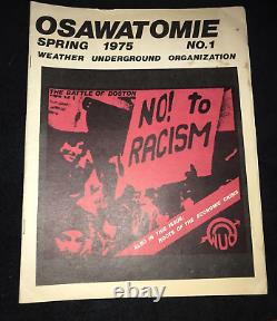 OSAWATOMIE 1975/76 Organisation du Weather Underground Avec Ho Chi Minh #2 Lot de 4