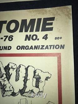 OSAWATOMIE 1975/76 Organisation du Weather Underground Avec Ho Chi Minh #2 Lot de 4