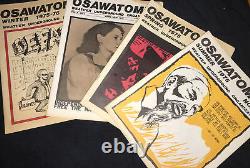 OSAWATOMIE 1975/76 Organisation du Weather Underground Avec Ho Chi Minh #2 Lot de 4