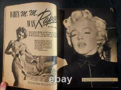 Octobre 1956 Sir! Magazine Couverture Iconique de Marilyn Monroe Très Rare, Vintage Fine