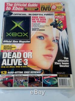 Official Xbox Magazine 2001 Première Numéro 1 Scellé