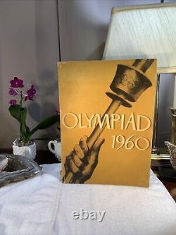 Olympiade 1960 Jeux Du Xviie Programme MCMLX De Rome Livre Magazine Première Édition