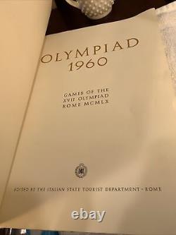 Olympiade 1960 Jeux Du Xviie Programme MCMLX De Rome Livre Magazine Première Édition