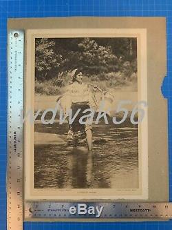 Orig 1913 National Geographic Society Roumain-paysanne Extrmly Rare Wupdate