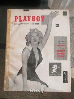 Original Playboy Magazine Marilyn Monroe Premier Numéro Décembre 1953