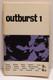 Outburst 1 1961 Tom Raworth Creeley Olson Finlay Burroughs Critiques Rare