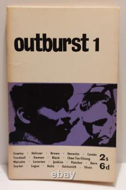 Outburst 1 1961 Tom Raworth Creeley Olson Finlay Burroughs Critiques RARE