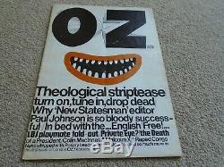 Oz Magazine # 1 Avec L'affiche Martin Sharp