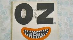 Oz Magazine N ° 1 Avec L'affiche Martin Sharp Condition Excellente