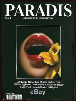 Paradis Magazine Premier Numéro N ° 1, 2006 Emmanuelle Seigner Sante D'orazio