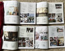 Pays Du Royaume-uni Viving Vintage Home Magazine/book Ensemble Complet Tous Les 4 Numéros