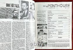 Penthouse Uk Magazine Mars 1965, Vol. 1, Numéro 1. 1 Vrai Première Édition Britannique
