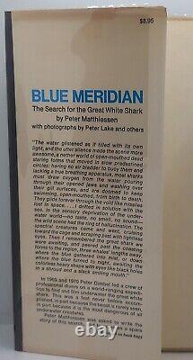 Peter Matthiessen Mer bleu Édition signée de première édition