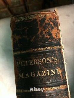 Peterson’s Magazine Jan-dec. 1861, 12 Plaques De Mode Couleur